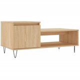  The Living Store Klubska mizica sonoma hrast 100x50x45 cm inženirski les - Klubska Mizica, (21451942) | Shoptok.si