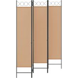  5-Panelni Pregrađivač Bež 200 x 200 cm Tkanina | Eponuda.ba