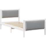 vidaXL konstrukcija postelje svetlo siva 100 x 200 cm blago, (5000084559) | Shoptok.si