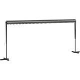  Samostojeća tend Siva 6 x 3 m Poliester | shoptok.hr