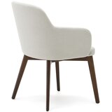 Kave Home Kremno bel jedilni stol Nelida – | Shoptok.si
