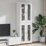  Kuhinjski ormarić Visoki sjaj bijela 60 x 35 x 182 cm Konstruirano drvo | shoptok.hr
