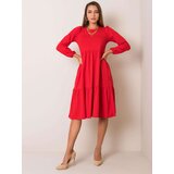 RUE PARIS Dress-RV-SK-5832.18X-Red | Shoptok.si