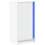  Komoda s LED svjetlima bijela 42,5x34x85 cm konstruirano drvo | Eponuda.com