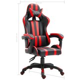 vidaXL Igraća stolica od umjetne kože crvena | shoptok.hr