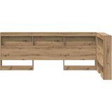  Skladišno uzglavlje Umjetnički hrast 100 cm Konstruirano drvo | Shoptok.si