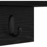  Vješalica za kapute na zidu Zidne Crni hrast 60 x 10,5 x 18 cm | Shoptok.si