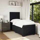  Box spring krevet s madracem crni 90x190 cm baršunasti | shoptok.hr