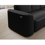 ELTAP Tamno siva kutna garnitura od bouclé tkanine (s desnim kutom/s ležaljkom) Ume – | shoptok.hr