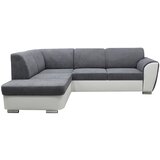 MID.YOU KOTNA SEDEŽNA GARNITURA, velur siva, bela | Shoptok.si