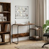  Stol s pohranom Dimljeni hrast 131.5 x 50 x 75.5 cm | shoptok.hr