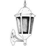 Opviq Vanjska zidna lampa BAP-68188-BSY, 47 cm, IP65, E27, 40W, Crna | Eponuda.ba