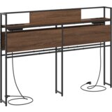  Skladišno uzglavlje Smeđi hrast 135 cm Konstruirano drvo | shoptok.hr