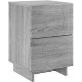  Noćni ormar Siva Sonoma 33 5 x 34 5 x 50 cm Konstruirano drvo - Siva Sonoma 1 | shoptok.hr