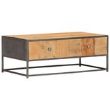 vidaXL Klubska mizica 90x50x35 cm trden predelan les Cene