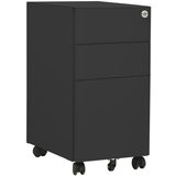 vidaXL Premična arhivska omara antracitna 30x45x59 cm jeklo | Shoptok.si