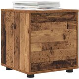 vidaXL kopalniška omarica star les 40,5 x 40 x 44 cm konstruiran les | Shoptok.si