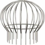  Zaštita od lišća za žljeb 8 pcs Srebrno 160 mm Nehrđajući čelik | shoptok.hr