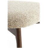 Light & Living Rjav/kremno bel oblazinjen jedilni stol Trosa – | Shoptok.si