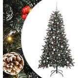 vidaXL Umestno božično drevo med 300 LED Zelena 99 x 99 x 180 cm, (5000067737) | Shoptok.si