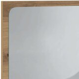 vidaXL kopalniška omarica z ogledalom z led artisan hrast 60x8,5x38 cm | Shoptok.si