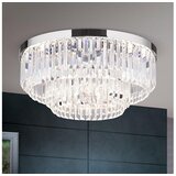 Orion LED kristalna svetiljka sa prigušiva PRISM LED/80W/230V, prečnik 55 cm, sjajni hrom Cene