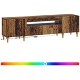  LED TV kabinet Staro drvo Konstruirano drvo | shoptok.hr