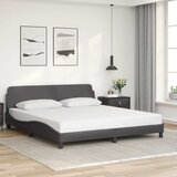  Okvir za krevet Dover sivi 180x200 cm od umjetne kože | Eponuda.com
