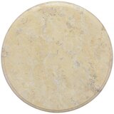 vidaXL Mizna plošča krem Ø 40x2,5 cm marmor Cene