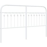  Metalno uzglavlje bijelo 160 cm | shoptok.hr