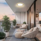  Brilagi - LED kupatilsko svetlo ULTRA SLIM LED/12W/230V prečnika 22,5 cm zlatna IP54 | Eponuda.com