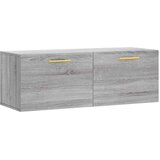  Zidni ormarić siva boja hrasta 100x36,5x35 cm konstruirano drvo | shoptok.hr