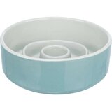 Trixie Trixie Posoda za počasno hranjenje keramična 0,45 l/fi-14 cm modra | Shoptok.si
