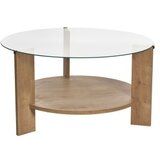 Hanah home Sto za kafu Clara Sapphire Hrast Transparent | ePonuda.com