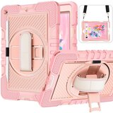 JTech Ohišje za iPad 9/8/7 10,2" s stojalom in naramnico roza, (22025448) | Shoptok.si