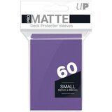 Ultra PRO Matte Small Desk Protector Sleeves 60 - Purple | Eponuda.com