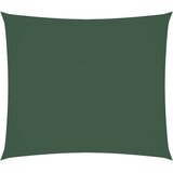  Jedro protiv sunca od tkanine pravokutno 2,5 x 3 m tamnozeleno | shoptok.hr