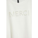 Marisse Women's Sweatshirt L-Bl-4007 Off White | ePonuda.com