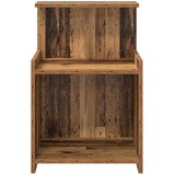 vidaXL Posteljna omarica Stari les 40 x 35 x 60 cm Iverna plošča | Shoptok.si