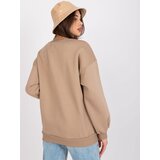 ex moda Sweatshirt-EM-BL-U617.95-dark beige | Shoptok.si
