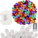  LED lampice na baterije – 100 višebojnih lampica | shoptok.hr