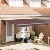 Tenda na ručno uvlačenje smeđa 400 x 300 cm | shoptok.hr