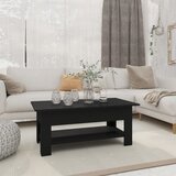 Furnova Klubska mizica črna 102x55x42 cm iverna plošča, (21915758) Cene