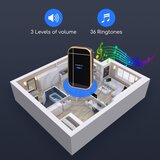 Aigostar Bežično zvono za utičnicu 230V IP44, crno | Eponuda.com