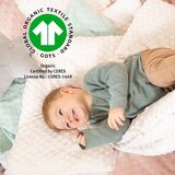 Roba Bež bombažna pletena otroška odeja 80x80 cm Frosty Almond – | Shoptok.si