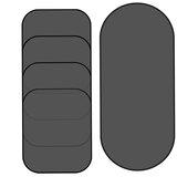 INF Mrežasta avtomobilska senca za sonce s priseski (komplet 5 kosov), (22110541) | Shoptok.si