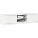 TV ormarić visoki sjaj bijeli 140x40x35,5 cm konstruirano drvo | shoptok.hr