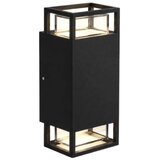  Zidna lampa crna 2xGU10 IP65 B250575 Cene