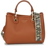 Emporio Armani BORSA SHOPPING Smeđa Cijene