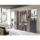 MID.YOU omara za čevlje siva, barve hrasta | Shoptok.si